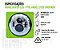 Farol Angel Eyes Cromado Led Fusca Kombi - Imagem 3