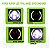 Farol Angel Eyes Cromado Led Fusca Kombi - Imagem 6