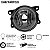 Par Farol De Milha Fiat Argo 17 A 23 Policarbonato Aro Prata - Imagem 4