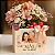 Caixa Doce Floral Personalizada com Chocolates + Flores - Imagem 3