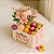 Caixa Doce Floral Personalizada com Chocolates + Flores - Imagem 4