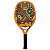 Raquete Beach Tennis Turquoise Samsara Laranja – Full Kevlar 22mm - Imagem 2