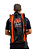 Raqueteira Elite Colors Turquoise - Laranja - Imagem 4