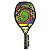 Raquete Beach Tennis Turquoise DNA Colors Extreme Amarela – Full Kevlar 21mm - Imagem 2