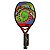 Raquete Beach Tennis Turquoise DNA Colors Extreme Vermelha – Full Kevlar 21mm - Imagem 2