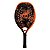 Raquete Beach Tennis Turquoise Black Death Challenge Laranja – Carbon Glass Composite + Soft EVA - Imagem 1