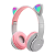 Fone De Ouvido Gatinho Bluetooth Infantil Led Menino Menina - Imagem 3