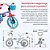 Kit Bicicleta Infantil Stitch Nathor 12  Rodinha E Capacete - Imagem 5