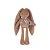 Meu Primeiro Coelhinho Pelucia Veludo Terracota 25 Cm Kaloo - Imagem 4