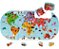 Mapa Dos Exploradores Janod 28 Peças  Brinquedo Educativo - Imagem 2
