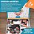 Livro Magnetico Montessori Crazy Faces Meninos 82 Pecas Janod - Imagem 3