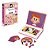 Livro Magnetico Montessori Crazy Faces Meninas 82 Pecas Janod - Imagem 1
