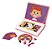 Livro Magnetico Montessori Crazy Faces Meninas 82 Pecas Janod - Imagem 2