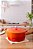 Panela Caçarola Alta 24cm Cook&chef Laranja 4,5mm Mimo Style - Imagem 8