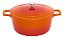 Panela Caçarola Alta 28cm Cook&chef Laranja 4,5mm Mimo Style - Imagem 15