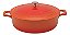 Panela Caçarola Baixa 28cm Cook&chef Laranja 4,5mmmimo Style - Imagem 4