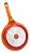 Frigideira Laranja Cook&chef Cerâmico Inox 2,7l 28cm Mimo - Imagem 4