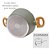 Panela Caçarola Verde 20cm Indução Cerâmico 4mm Style Cook - Imagem 6