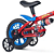 Bicicleta De Passeio Infantil Spider Man Homem Aranha Aro 12 - Imagem 3