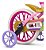 Bicicleta Infantil Feminina Nathor Princesas Disney Aro 12 - Imagem 2