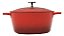 Panela Caçarola Alta 28cm Cook&chef Vermelha 4,5 Mimo Style - Imagem 15