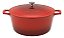 Panela Caçarola Alta 28cm Cook&chef Vermelha 4,5 Mimo Style - Imagem 1