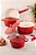 Panela Caçarola Baixa 28cm Cook&chef Vermelha 4,5 Mimo Style - Imagem 6