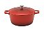 Panela Caçarola Alta 20cm Cook&chef Vermelha 4,5 Mimo Style - Imagem 1