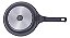 Frigideira Cinza Cook&chef Cerâmico Inox 24cm Mimo Style - Imagem 4