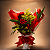 Ramalhete de 3 Rosas Vermelhas Love Red - Imagem 2
