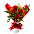 Ramalhete de 4 Rosas Vermelhas Love Red - Imagem 1