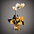 Vaso com Orquídea Phalaenopsis Branca - Imagem 2