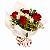 Buquê com 4 Rosas Love Red e Astromélias - Imagem 1