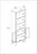 Estante de Madeira Maciça 2 Portas Off White - Fundo Amêndoa - Imagem 5