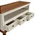 Rack 3 Gavetas Off White - Imagem 3