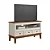 Rack 3 Gavetas Off White - Imagem 1