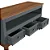 Rack 3 Gavetas Cinza - Imagem 3