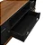 Rack 2 Portas + 1 Gaveta Preto - Imagem 3