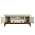 Rack 2 Portas + 1 Gaveta Off White - Imagem 2
