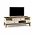Rack 5 Gavetas Off White - Imagem 1