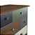 Cômoda 8 Gavetas Cinza Color - Imagem 3