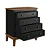 Cômoda 4 Gavetas Preto - Imagem 4