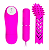 MINI VIBRADOR SILICONE BI-014131-2 - Imagem 1