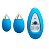 CAPSULA 11603 VIBRATORIA C/ 2 BULLETS APHRODISIA - Imagem 2