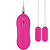 MASSAGEADOR 35008 CLITORIANO DUPLO BULLET APHRODISIA - Imagem 1
