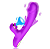 VIBRADOR COM ESTIMULADOR DE CLITÓRIS E COM VIBRAÇÃO, PULSAÇÃO E TAPA - Imagem 2