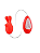VIBRADOR 33004 CLITORIANO ORELHAS DE COELHO APHRODISIA - Imagem 1