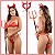 Mini Fantasia Diabinha Via Tentação - Imagem 1