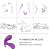 VIBRADOR S083 MULTIFUNCIONAL CARA LIBB - Imagem 2