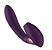 ZD080  Vibrador Alien Penetravel c/Alça e Sugador Clitoris - Imagem 2